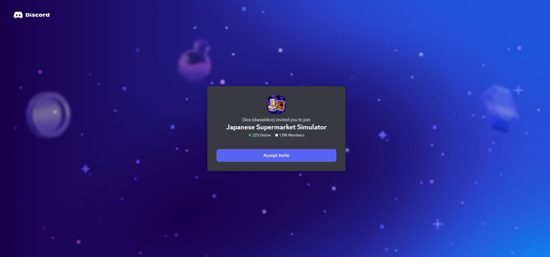 Discord link (Image via Discord)
