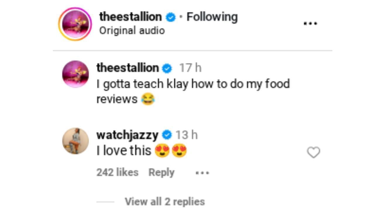 Source: (Via Instagram/ @theestallion)