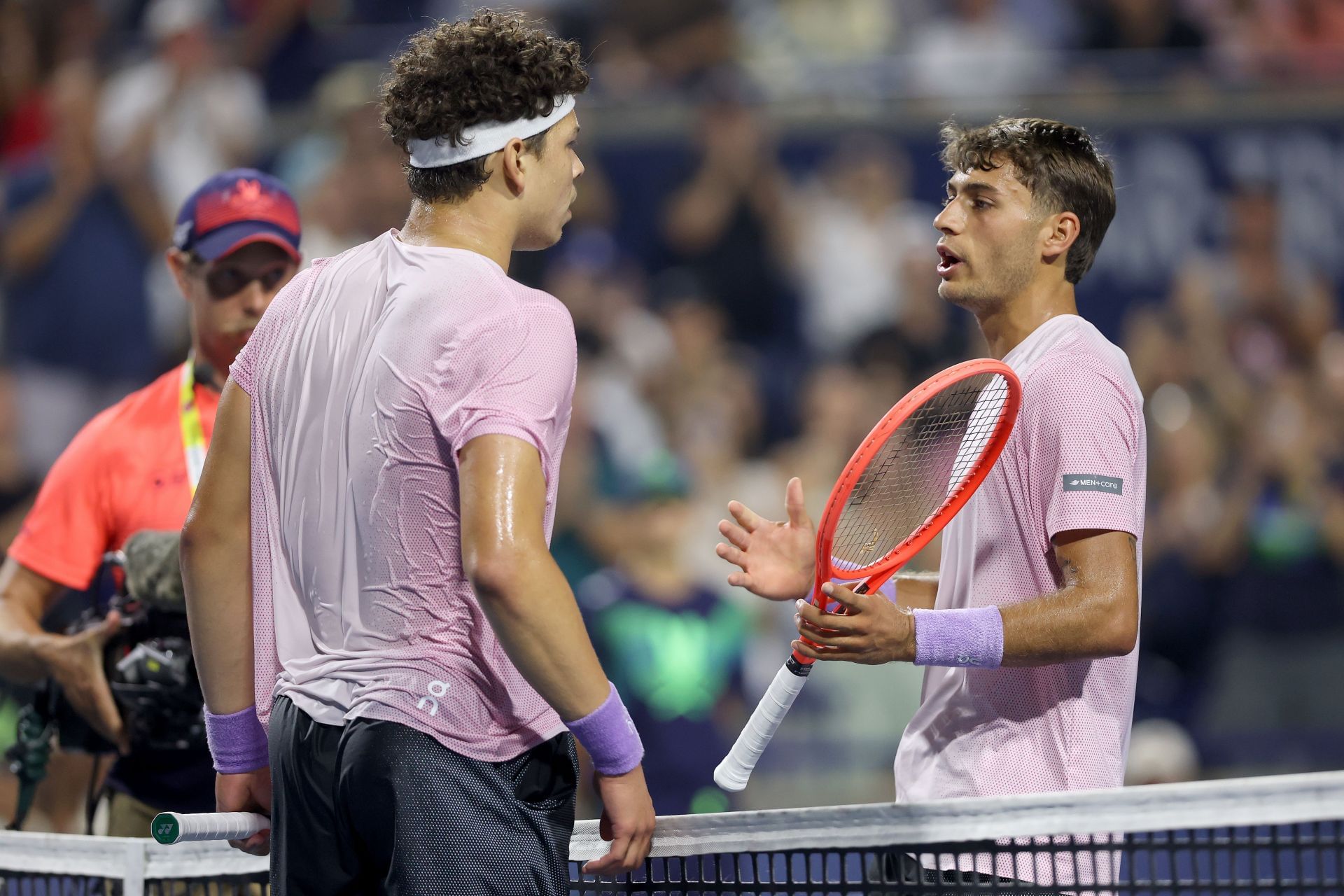 Shelton and Cobolli at the ATP Masters 1000 National Bank Open presented by Rogers - Day 8 - Source: Getty