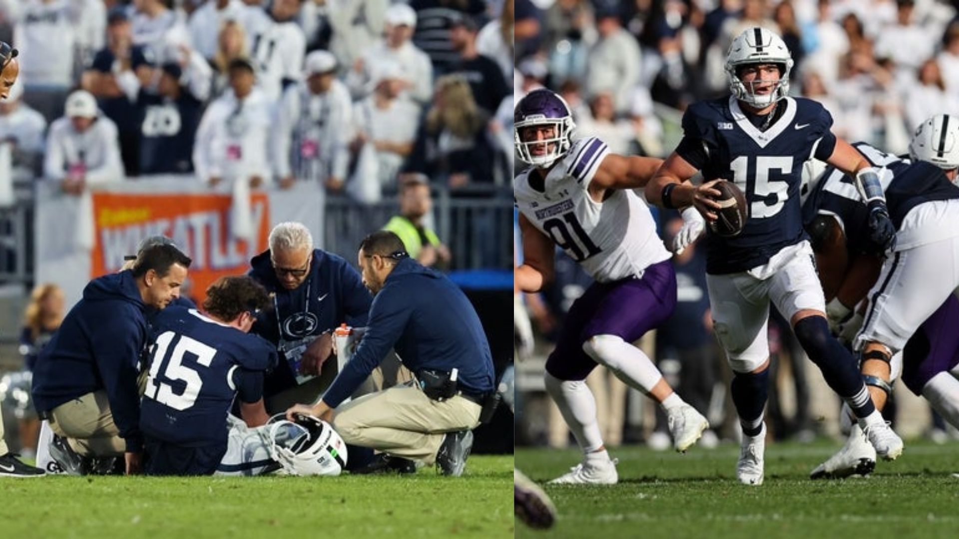 Drew Allar injury update: Penn State QB suffers massive blow after Nittany Lions' humiliating loss to Northwestern thumbnail
