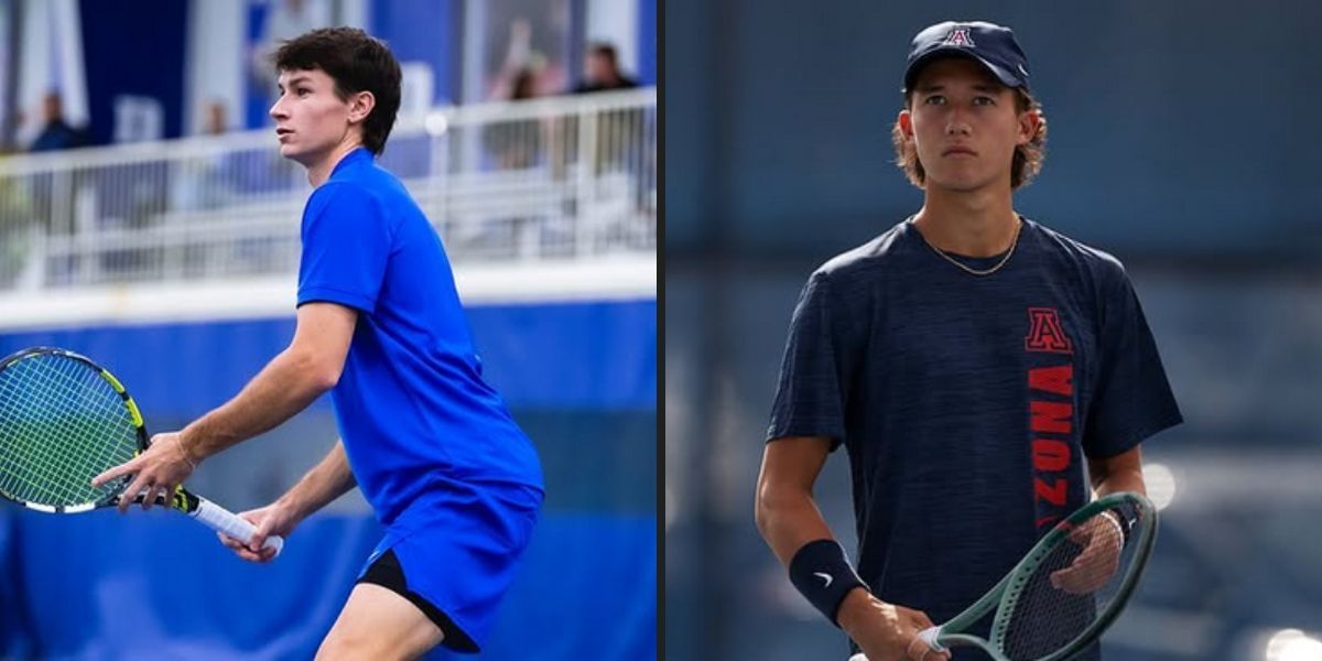 Garrett Johns vs Jay Dylan Friend is one of the semifinal matches at the Fairfield Challenger. (Photos: Instagram - @garrettjohnz, @jaythefriend)