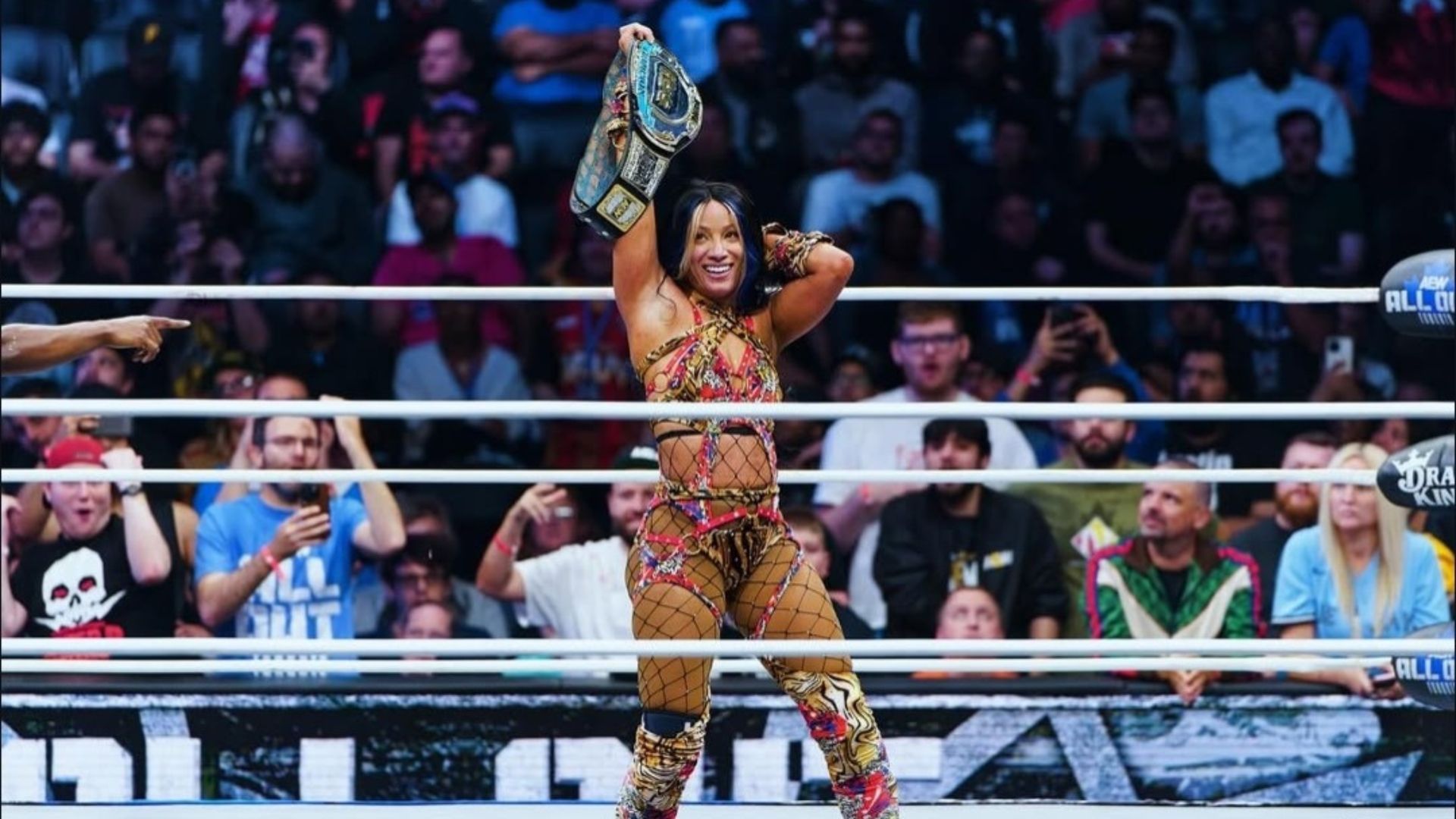 The AEW TBS Champion Mercedes Mon&eacute; (Image via her Instagram)