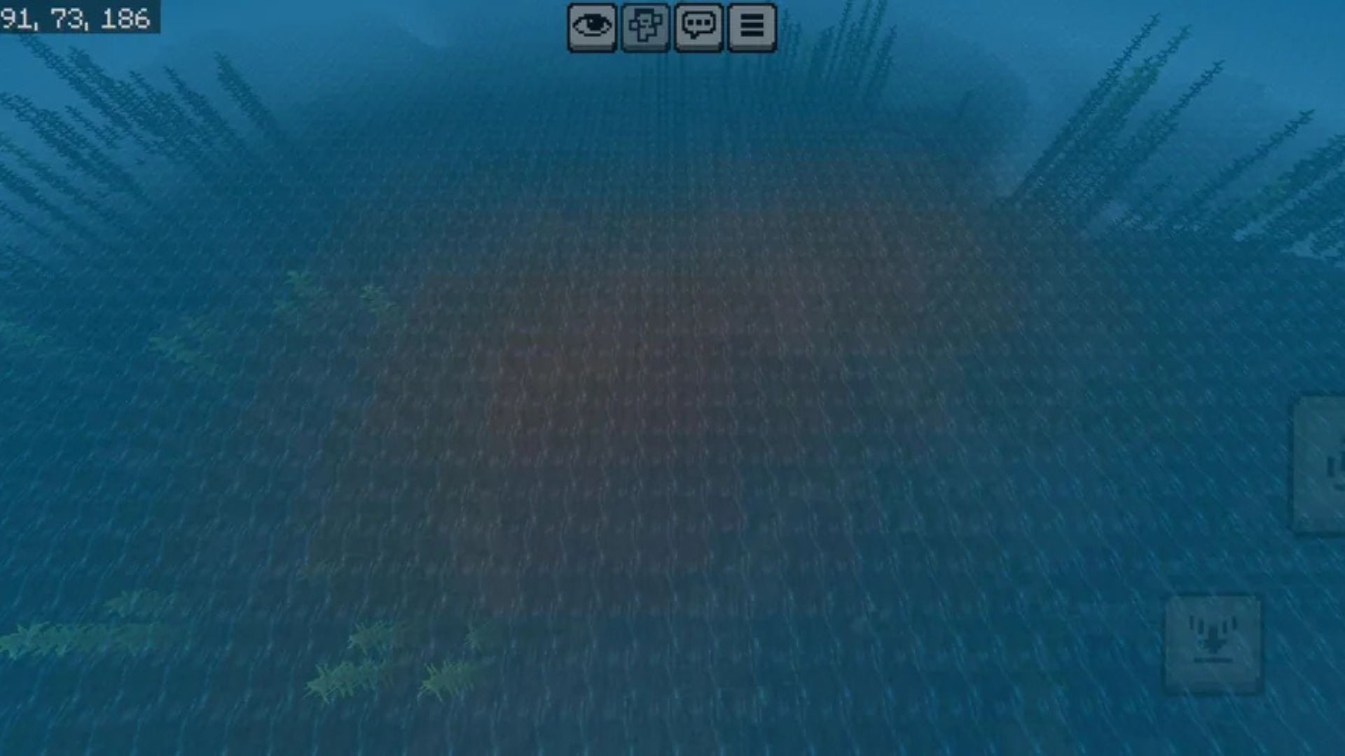 A Minecraft player found a mushroom island with no blocks (