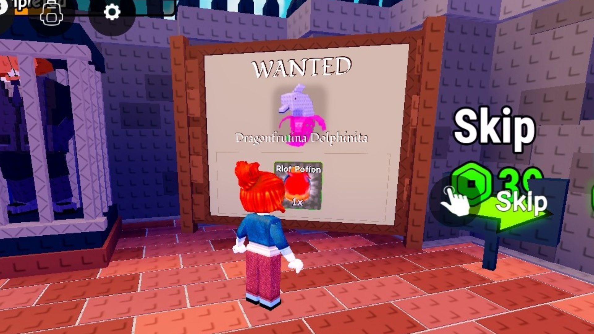 Riot Potion as the bounty (Image via Roblox)