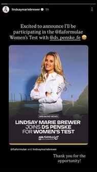 Photo credit: Instagram/@lindsaymariebrewer