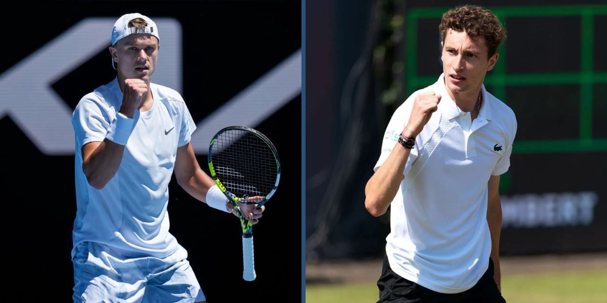 Holger Rune vs Ugo Humbert is one of the semifinal matches at the Stockholm Open 2025. (Photos: Getty)
