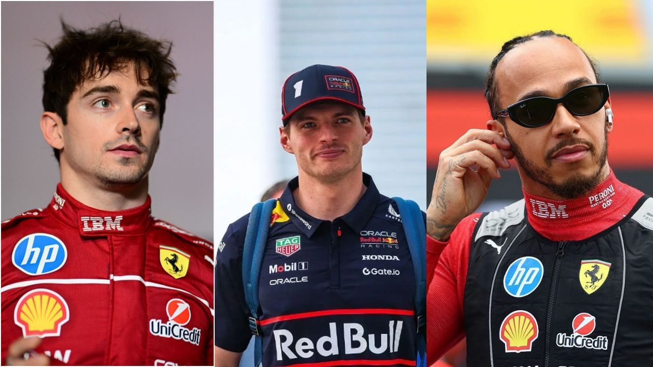 In Picture: Charles Leclerc, Max Verstappen and Lewis Hamilton. Credit: Getty Images 