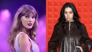 From L to R: Taylor Swift and Charli XCX (Image via Getty Images)