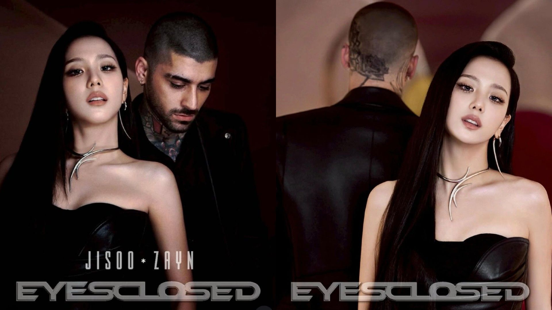 Jisoo and Zayn Malik (Image via Instagram/@sooyaaa__)