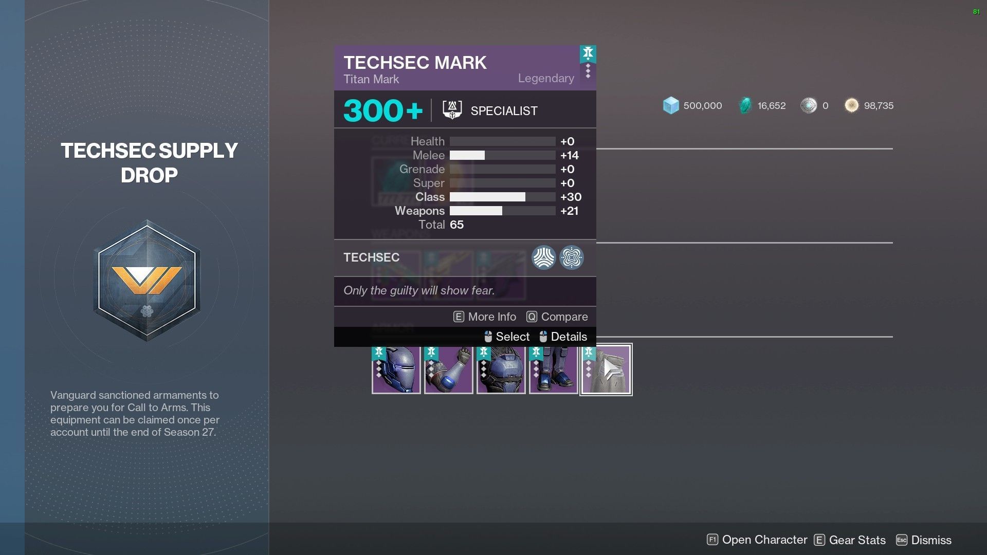 Destiny 2 catch-up gear (Image via Bungie) 