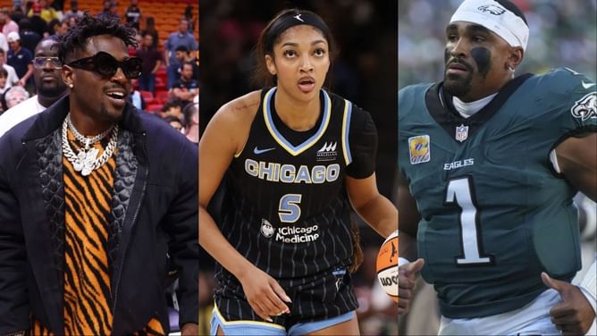"Changing the arm too, is diabolical": WNBA fans react to Antonio Brown's wild Angel Reese photoshopped image trolling Jalen Hurts