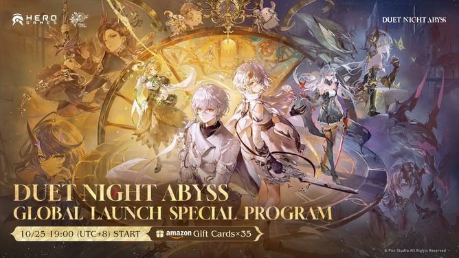 Duet Night Abyss Global Launch livestream time and countdown