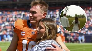 Bo Nix's wife Izzy shows off game day outfit during pregnancy for Broncos' London game vs Jets