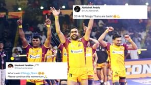 "Unstoppable energy, fierce defense, and champion spirit" - Fans laud Telugu Titans for fourth consecutive win in Pro Kabaddi 2025