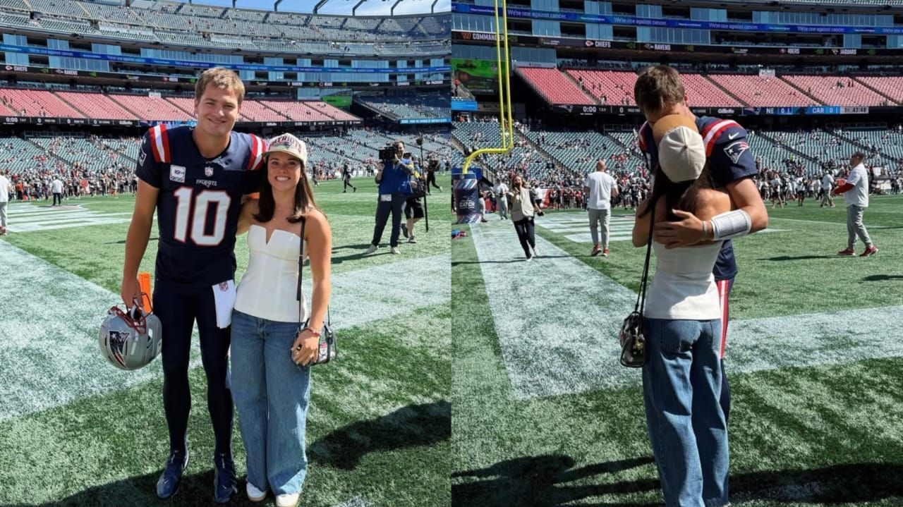 Drake Maye and Ann Michael (Image credit: Instagram/@annmichaelhmaye)