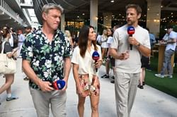 "Jenson’s reaction says more than any of her words": Fans react to Button's viral reaction to Danica Patrick's verdict of Sainz-Antonelli incident
