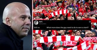 "Slot, what did he do to you?", "Not picking him is just baffling" - Fans question Liverpool star's exclusion from XI for Frankfurt UCL clash