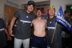 "You're so nasty as a brunette" - Kike Hernandez sends hilarious message after Yoshinobu Yamamoto's dominant bullpen-saving start in NLCS Game 2