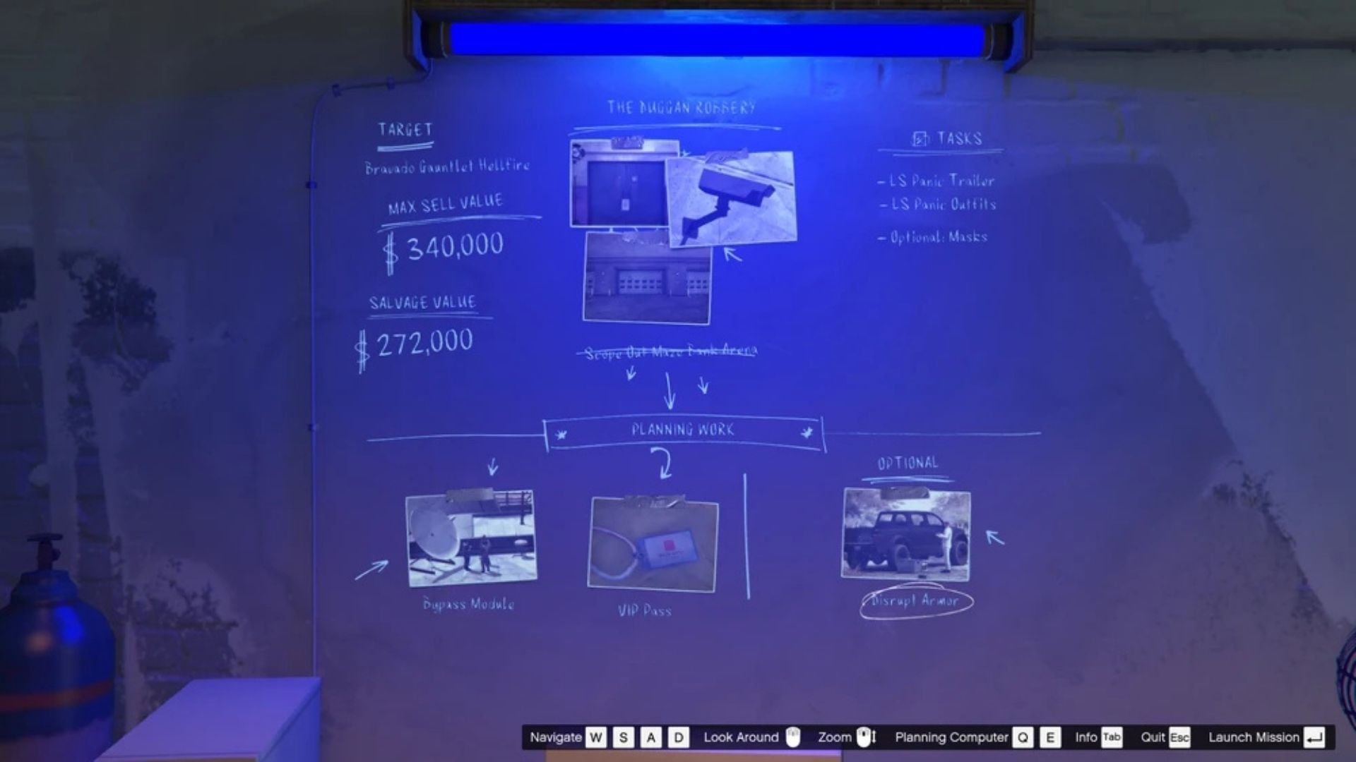 Complete the Duggan Robbery mission to get your hands on the LS Pounders license plate in GTA Online (Image via Rockstar Games/GTA Wiki/Kamikatsu)