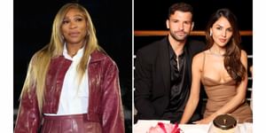 Grigor Dimitrov's actress girlfriend Eiza Gonzalez gushes over Serena Williams' 'beauty' as American turns up the glamor in chic gray dress