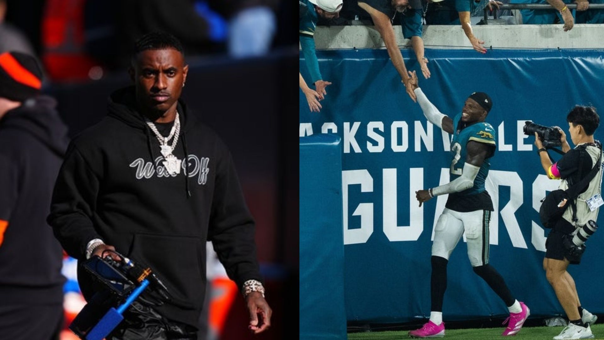 Deion Sanders Jr. and Travis Hunter
