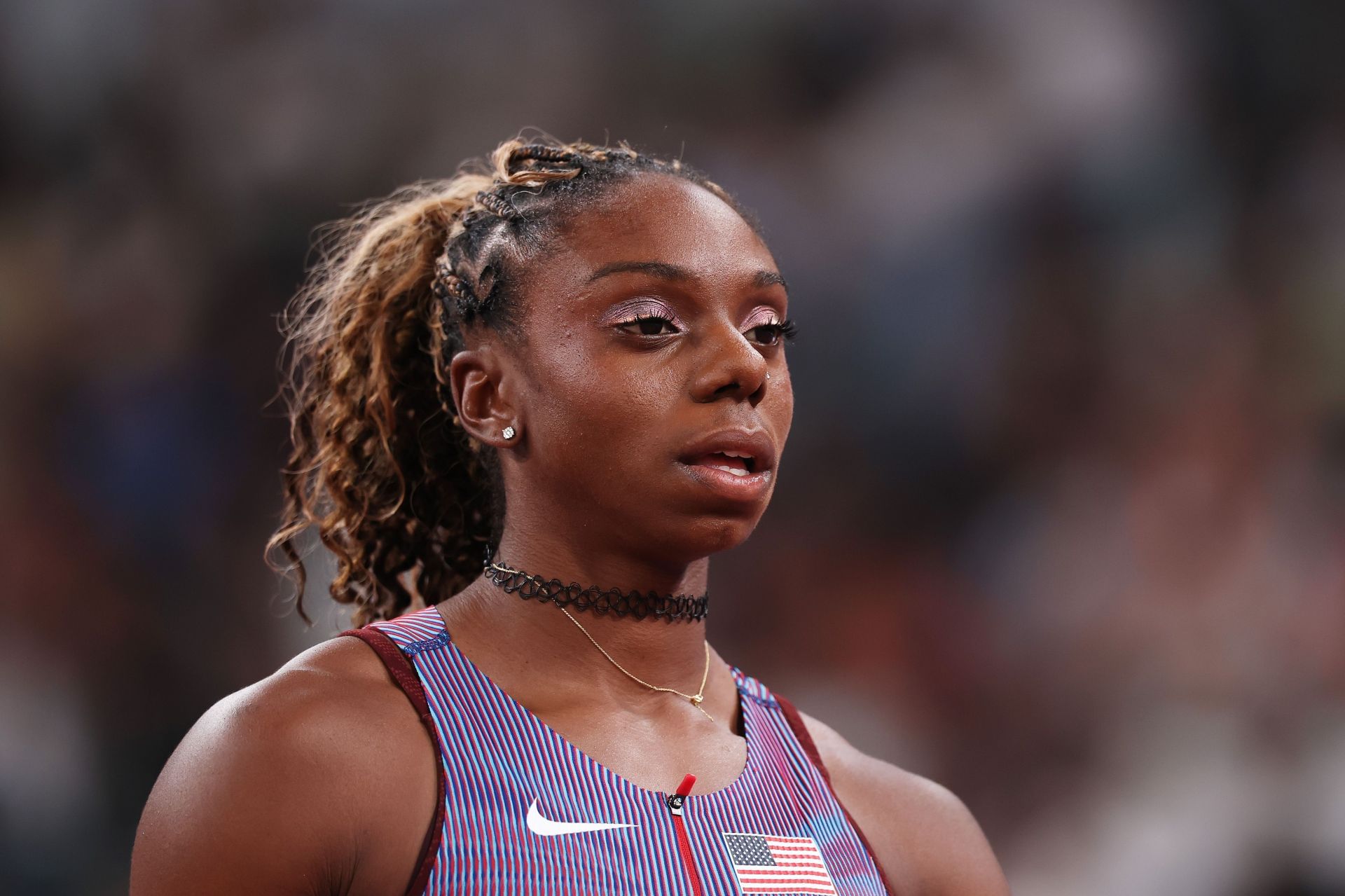 Brittany Brown will compete at Alexis Ohanian&#039;s Athlos 2025 (Image via: Getty)