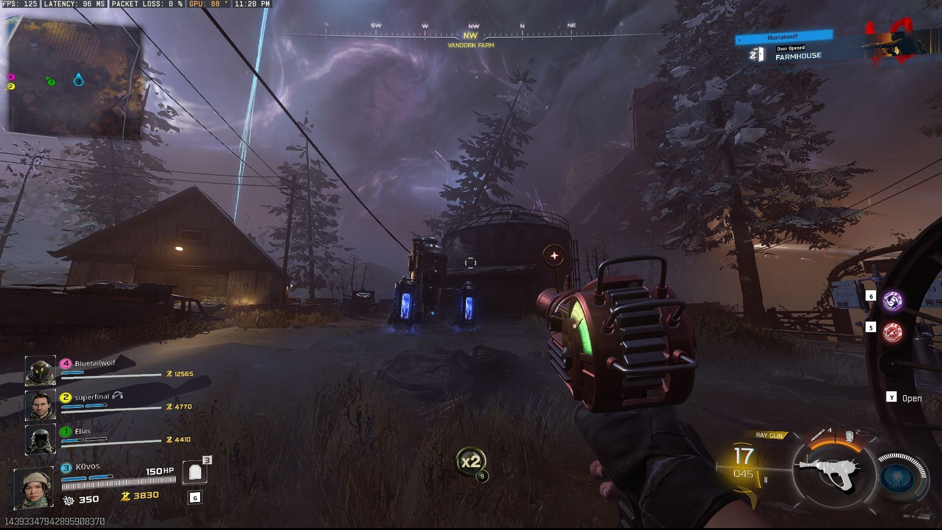 Black Ops 7 Zombies beta Survival Mode in Vandorn Farms (Image via Sportskeeda Gaming | Activision)