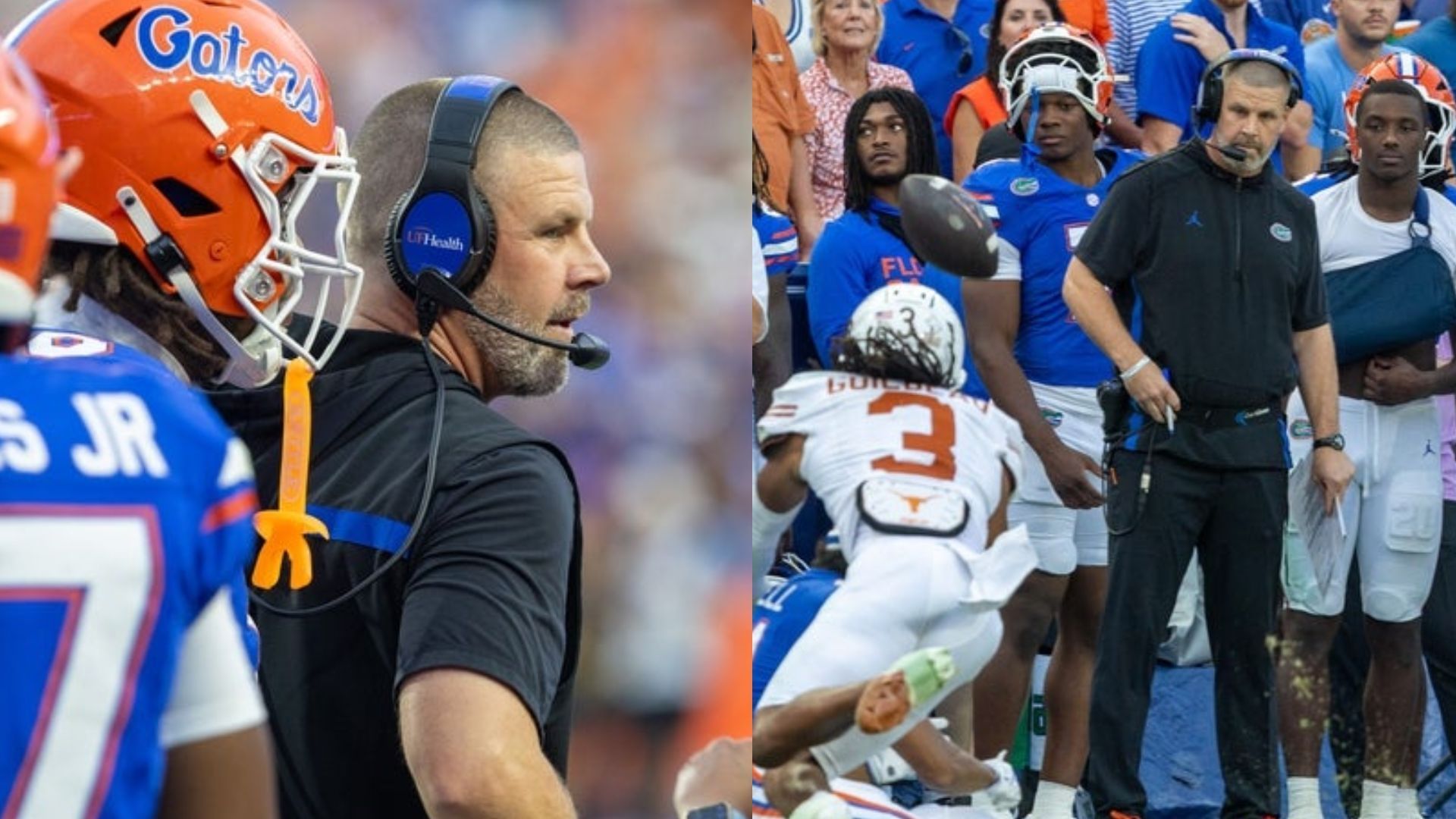 Florida Gators coach Billy Napier 