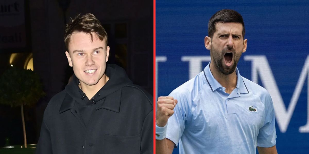 WATCH: Holger Rune shows up to support Novak Djokovic in rare appearance as Serb kicks off Shanghai Masters run with Marin Cilic win