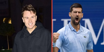 WATCH: Holger Rune shows up to support Novak Djokovic in rare appearance as Serb kicks off Shanghai Masters run with Marin Cilic win