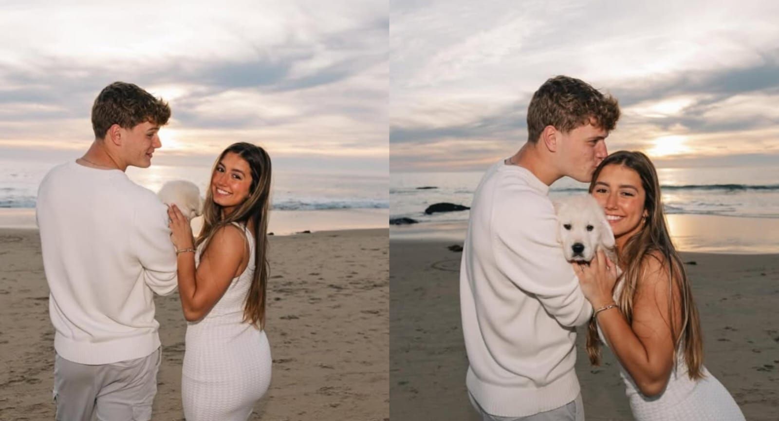 J.J. McCarthy and Katya Kuropas (Image credit: Instagram/@katyakuropas)