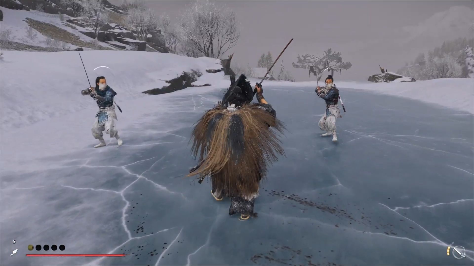 The Winter Farms in A Haunted Land quest (Image via Sportskeeda Gaming || Sucker Punch)