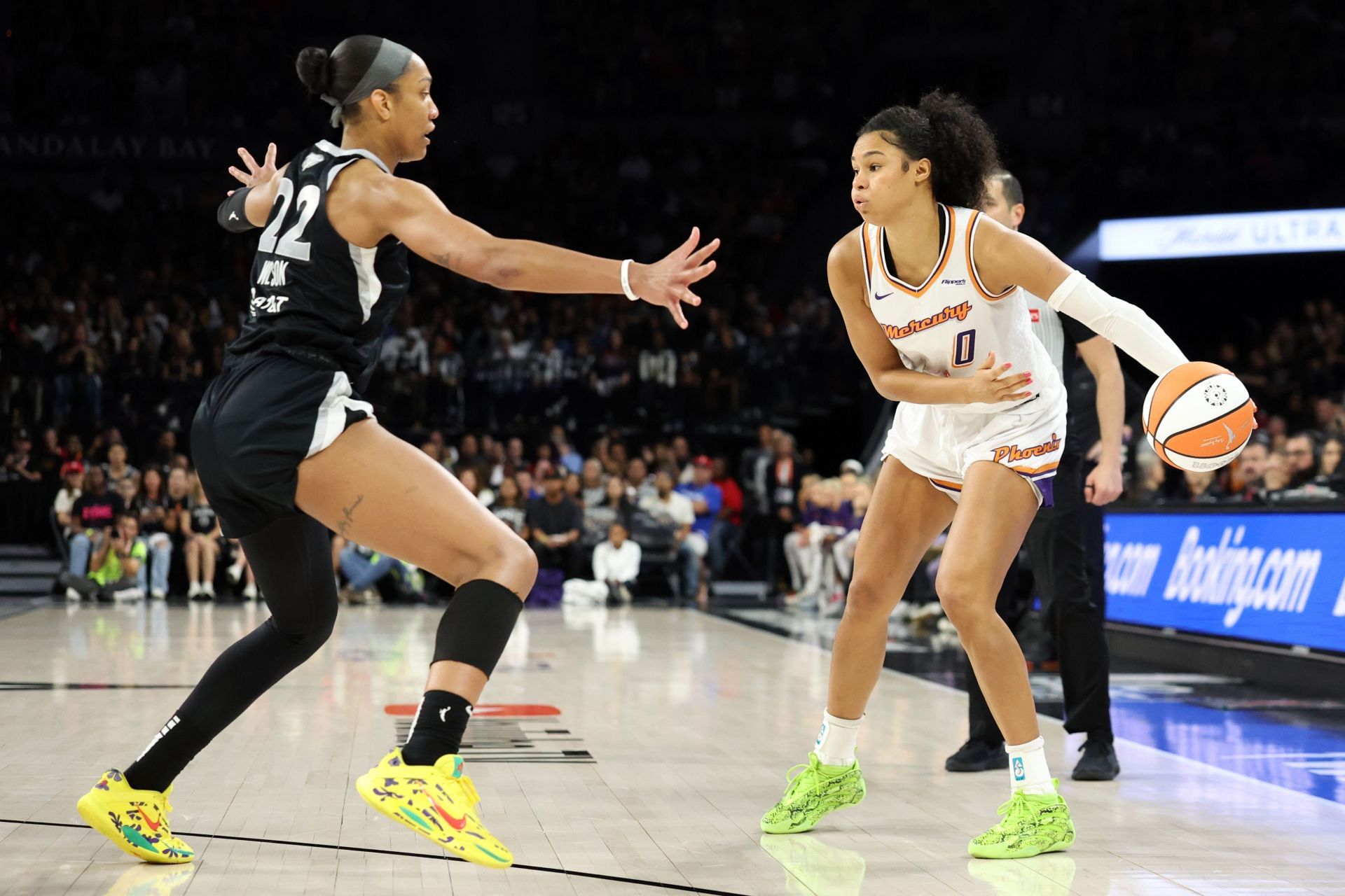 2025 WNBA Finals - Game Two - Phoenix Mercury v Las Vegas Aces - Source: Getty