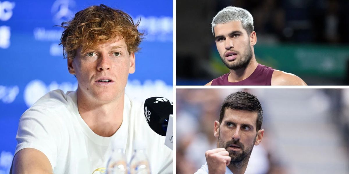 Jannik Sinner reveals how he feels about Carlos Alcaraz's 'unfortunate' Shanghai Masters absence as he & Novak Djokovic headline event