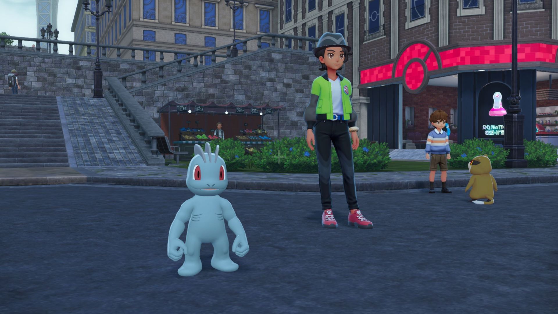 Pokemon Legends Z-A Machop Machoke Machamp