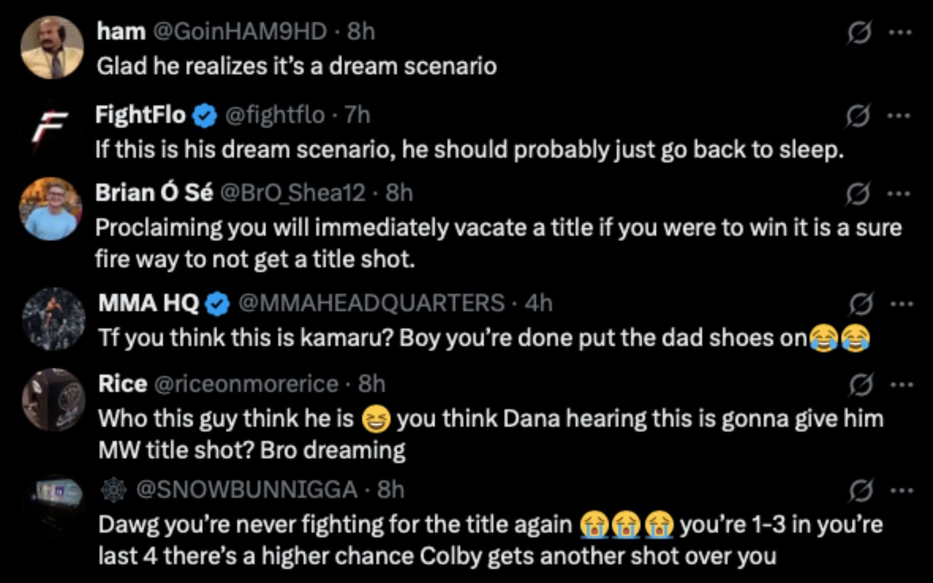 Screenshots from @ChampRDS on X