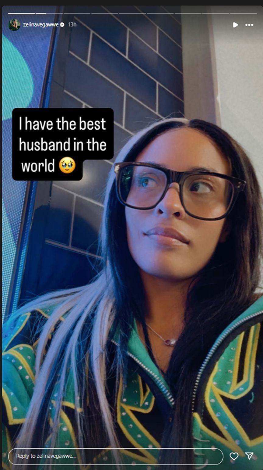Screengrab of Zelina Vega&#039;s Instagram Story (Image credit: Vega&#039;s Instagram account)