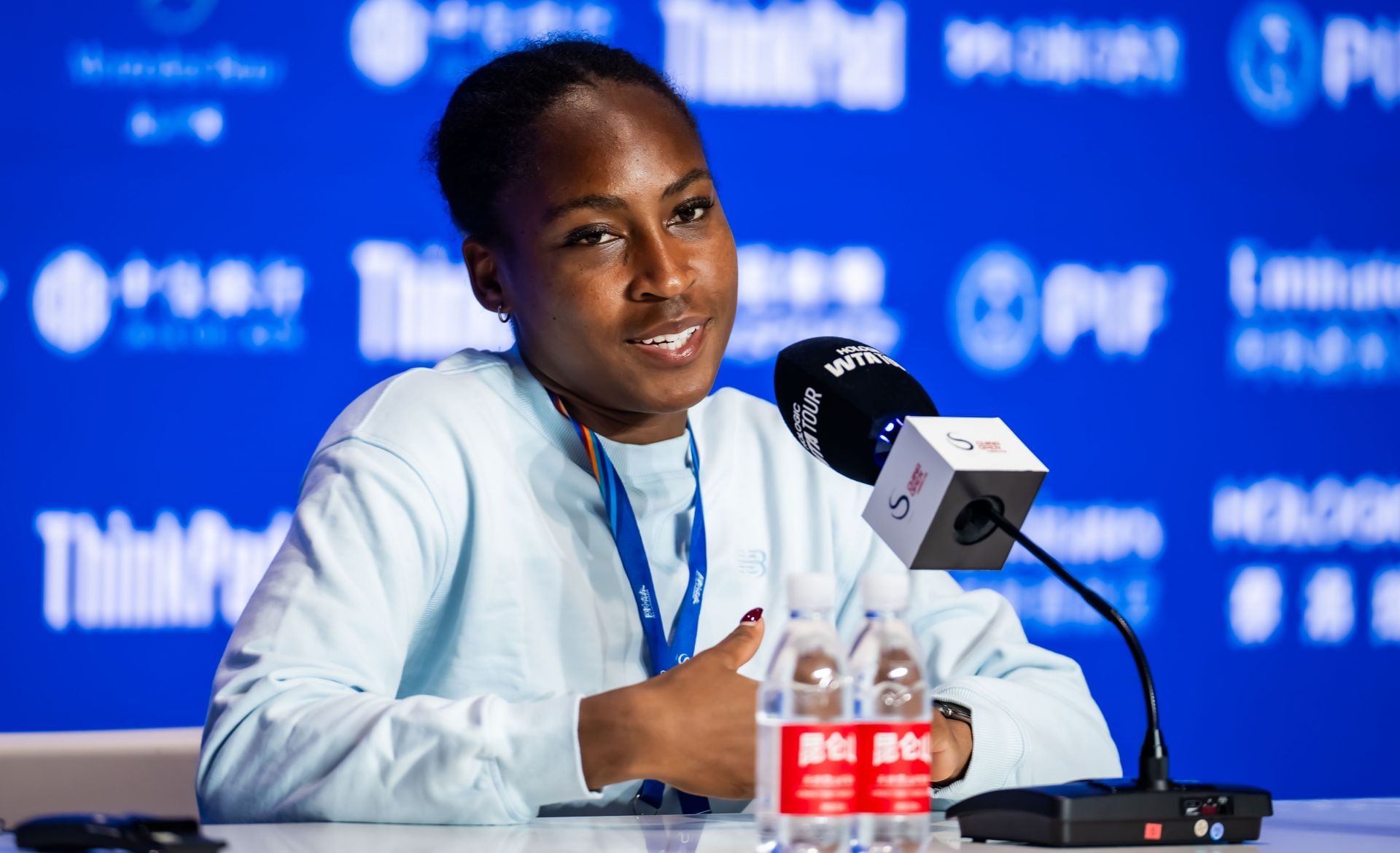 Coco Gauff at the 2025 China Open - Day 7 - Source: Getty