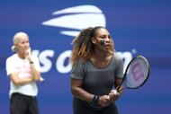 Rennae Stubbs and Serena Williams at the 2022 US Open - Source: Getty