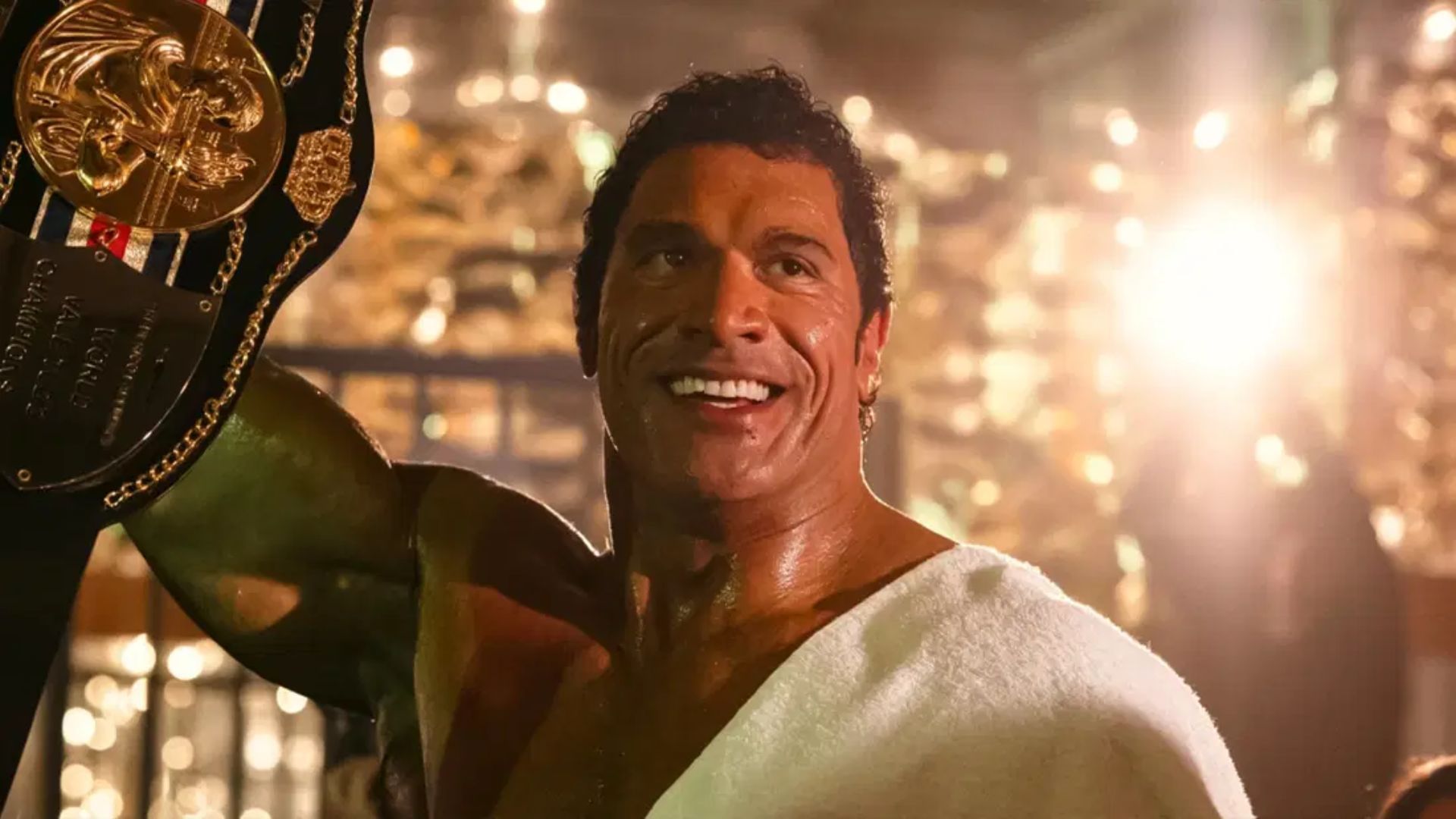 A still from The Smashing Machine (Image via A24)