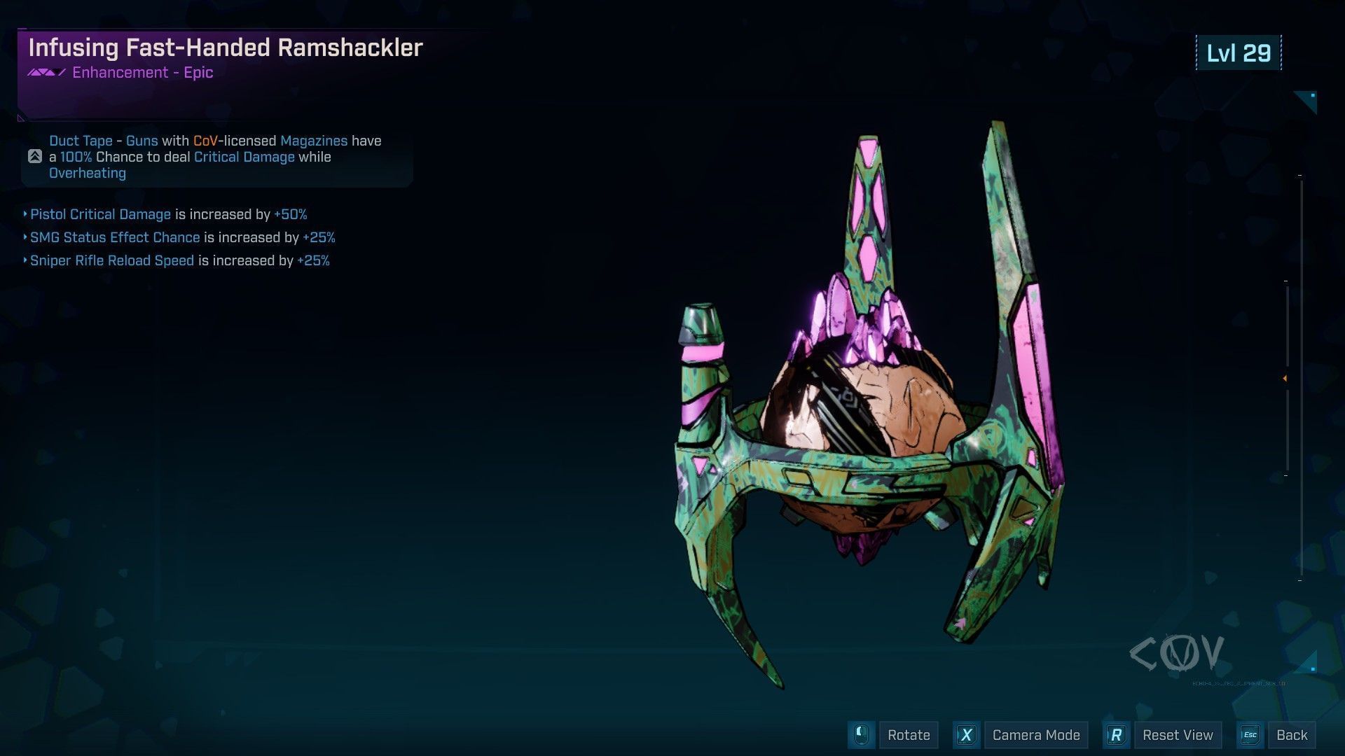CoV Ramshackler (Image via 2K)
