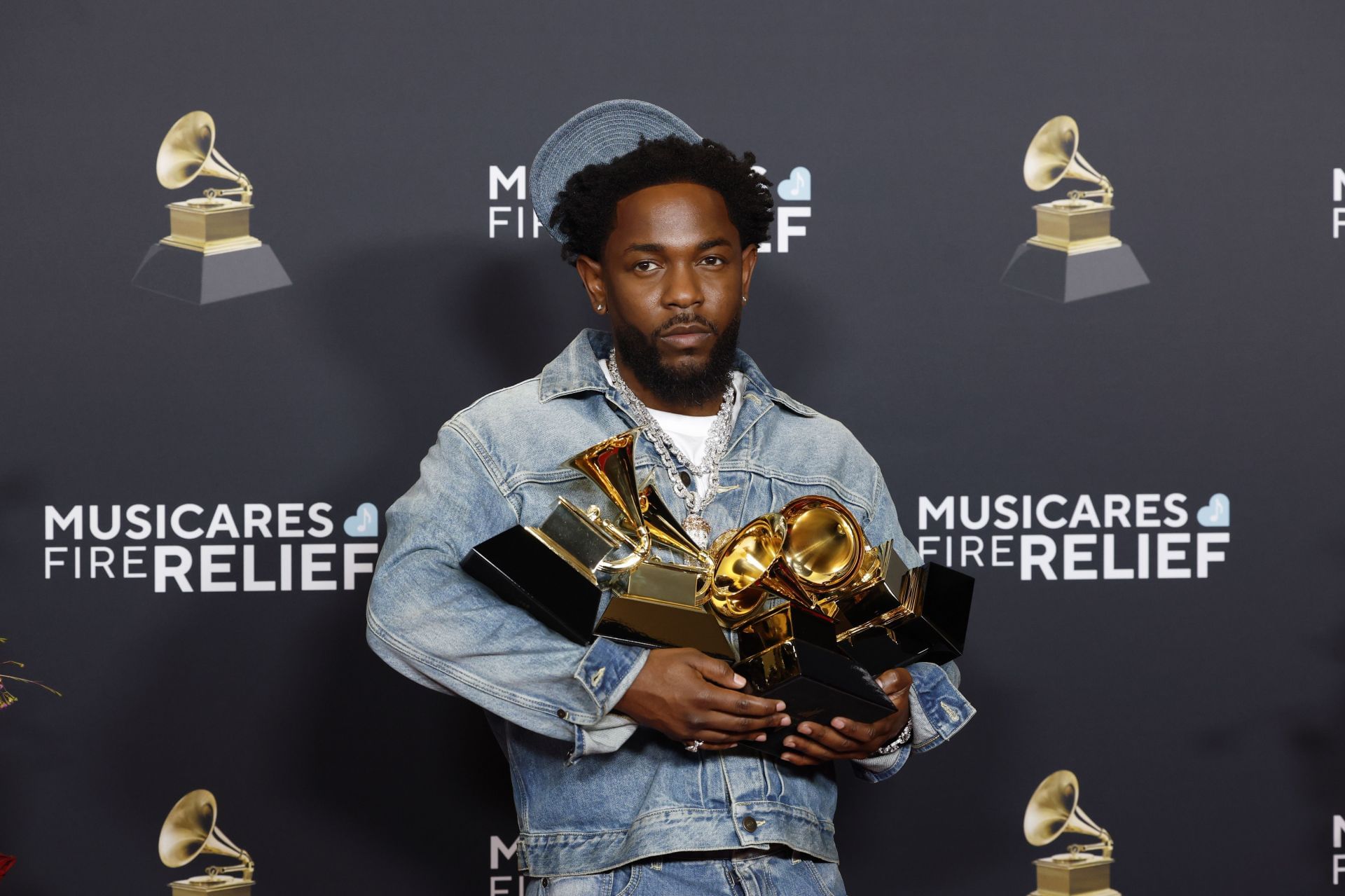 Kendrick Lamar at the 67th GRAMMY Awards (Image via Frazer Harrison/Getty Images)