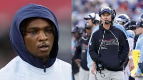 WATCH: Cam Ward blasts Mike McCoy on sidelines as Titans interim coach punts on 4th and 3 vs. Colts