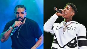 "Streamer of the year" - Fans react to Drake following Cuffem on Instagram after the latter livestreamed at NBA YoungBoy's concert