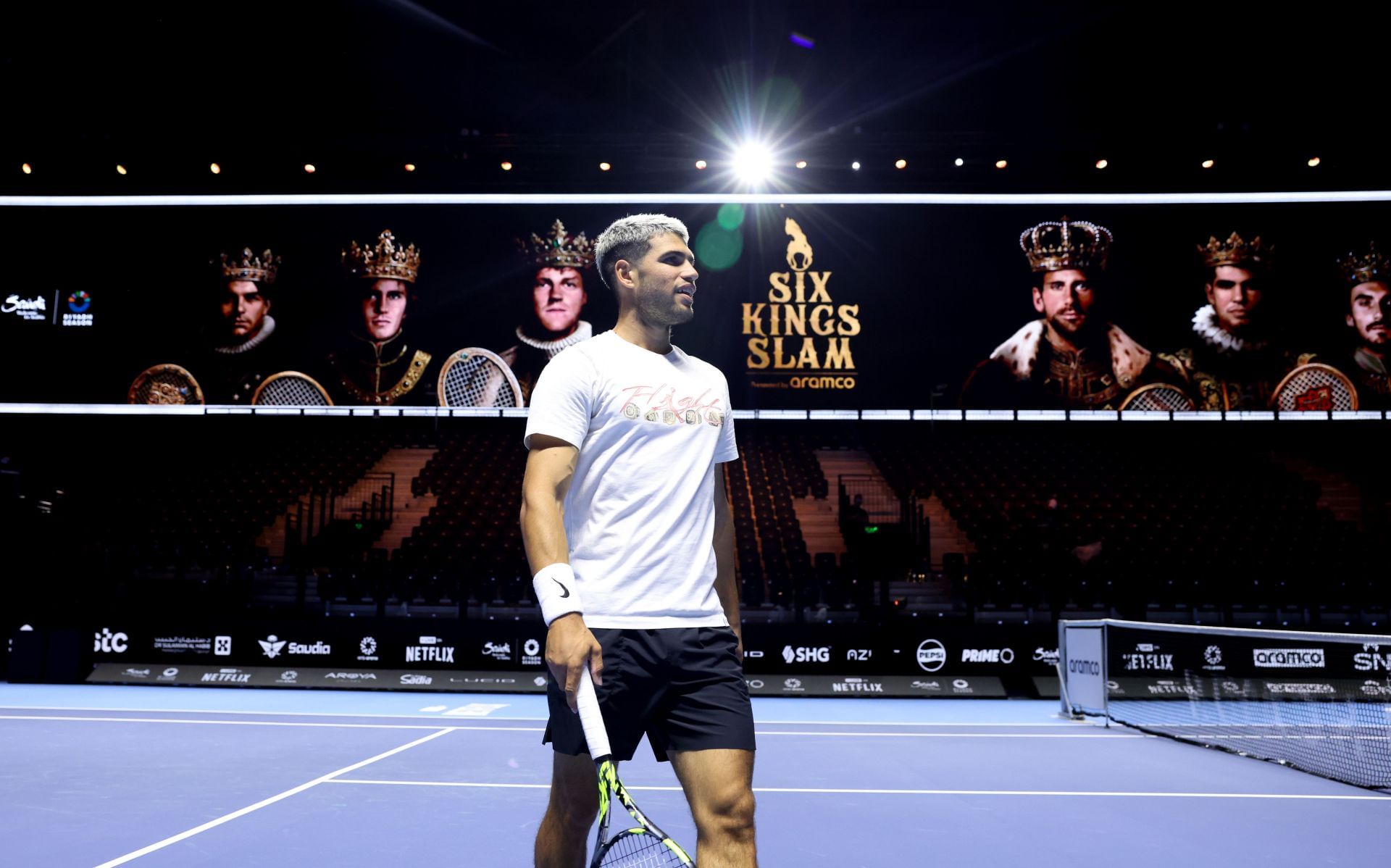 Alcaraz at the Six Kings Slam 2025 (Image Source: Getty)