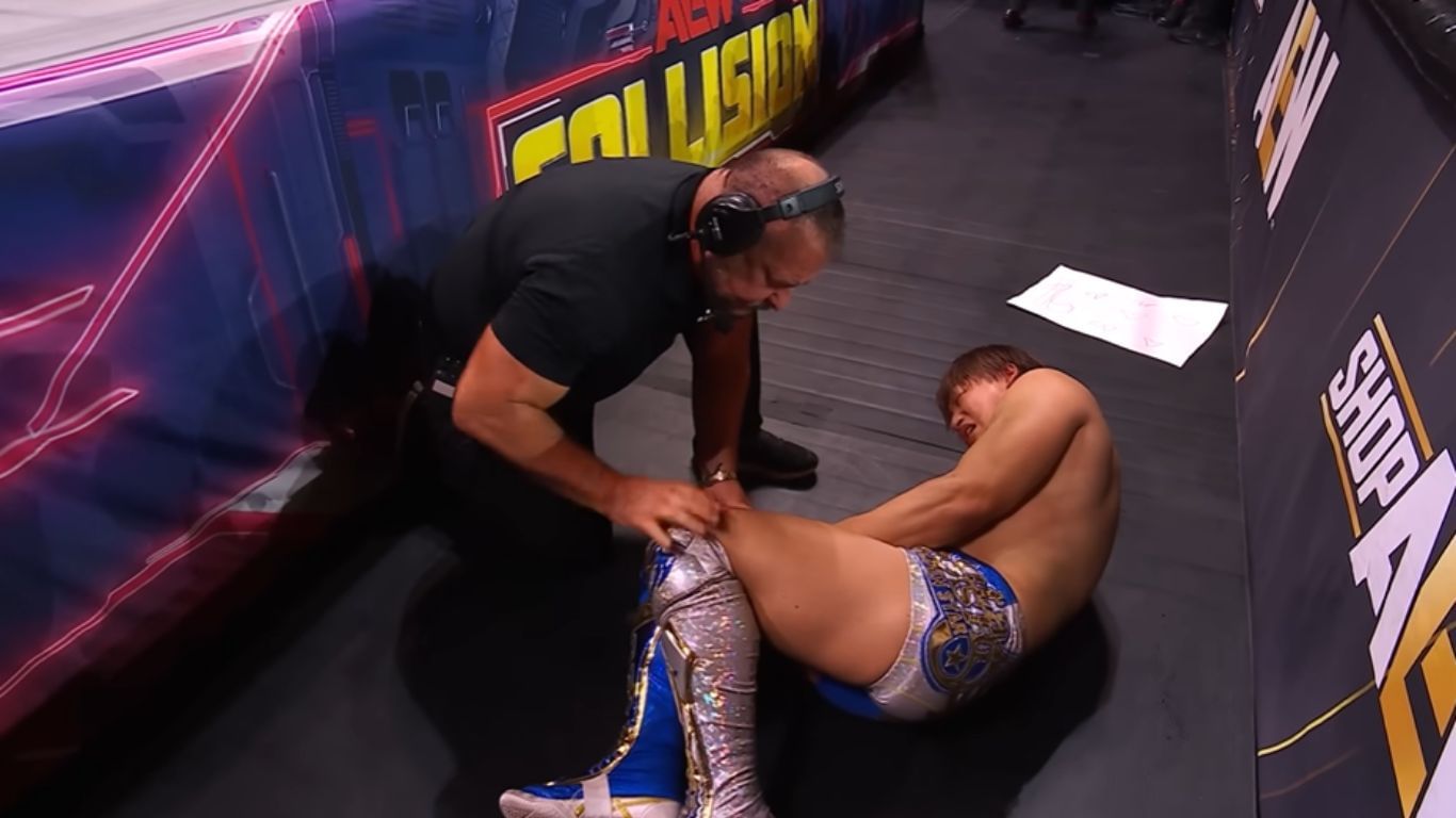 Kota Ibushi got severely injured on AEW Collision [Image via AEW
