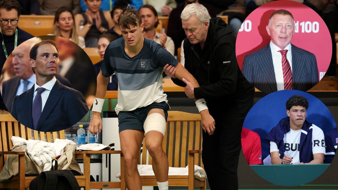 Rafael Nadal, Ben Shelton &amp; Boris Becker send best wishes to Holger Rune as he undergoes surgery after devastating injury. Credit: GETTY