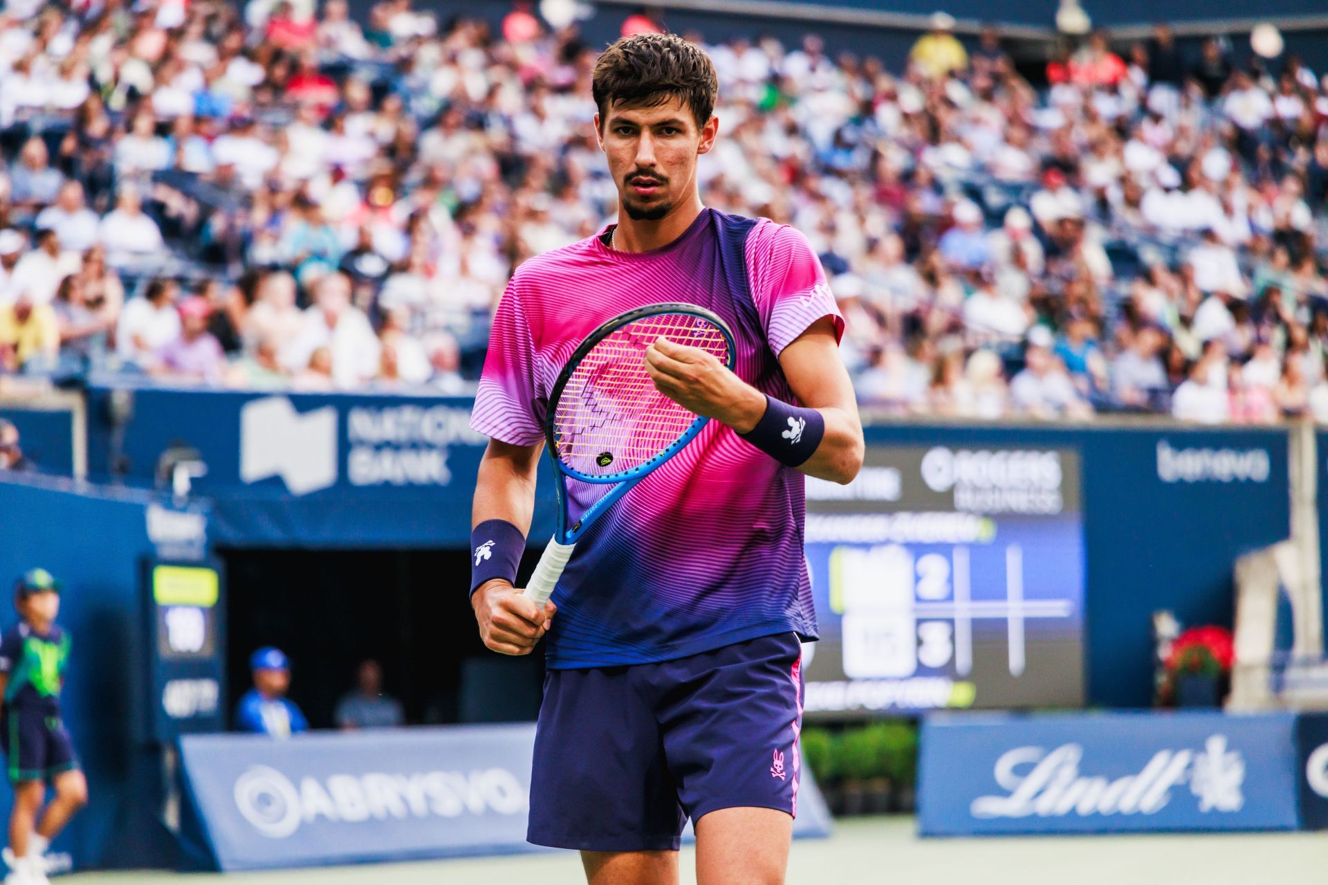 Alexei Popyrin at the Canadian Open 2025. (Photo: Getty)