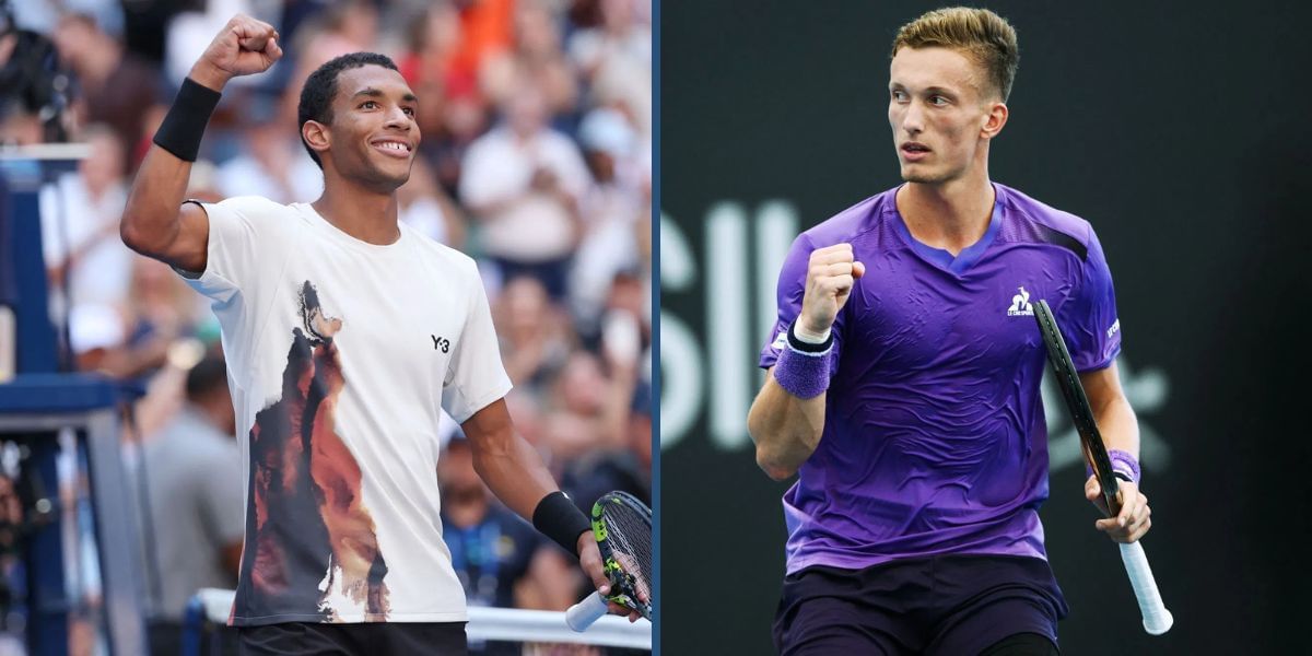 Felix Auger-Aliassime will face Jiri Lehecka in the final of the European Open 2025. (Photos: Getty)