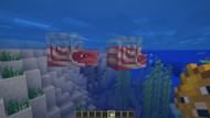 Nautiluses can be lured, tamed, and bred using any fish (Image via Sportskeeda Gaming || Mojang Studios)